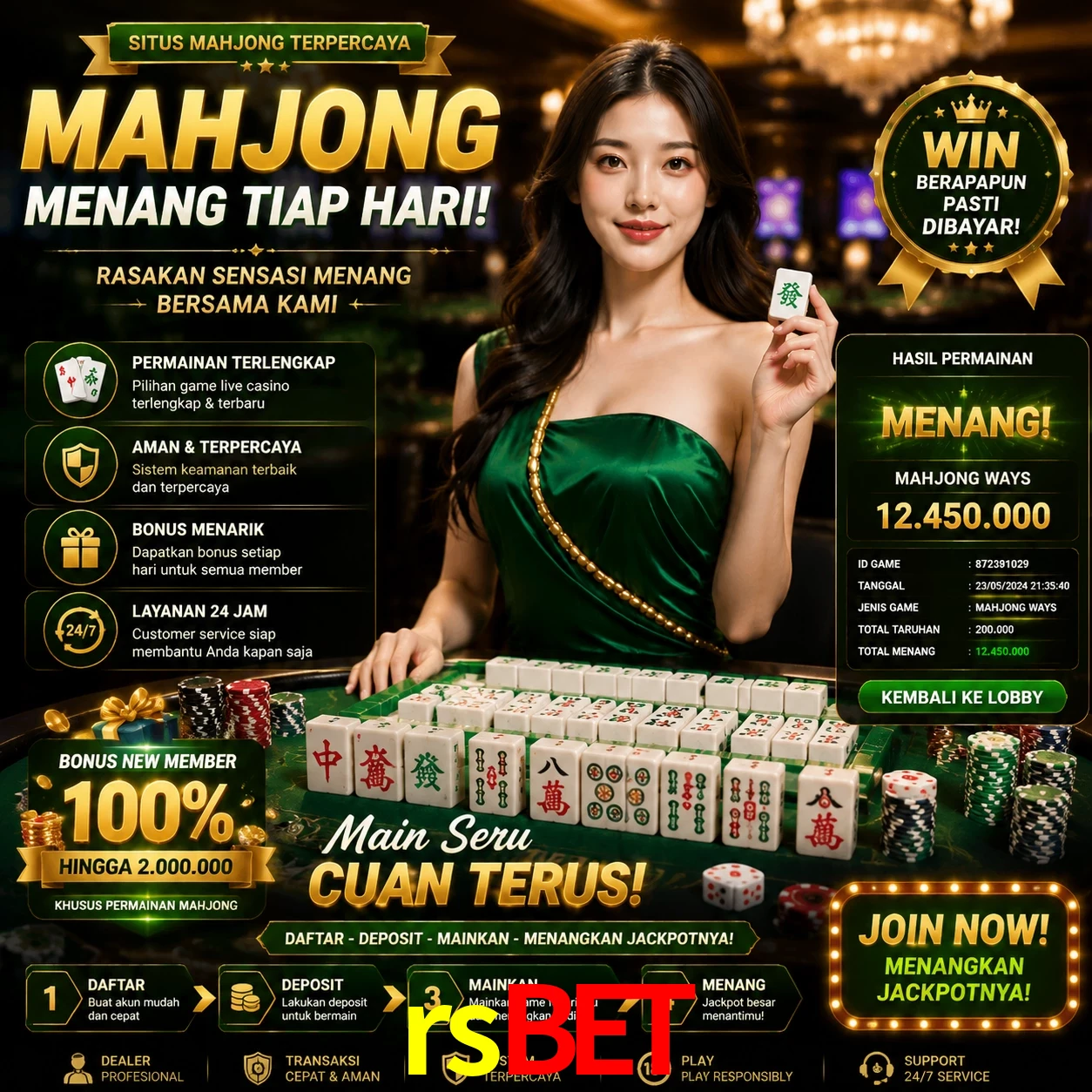 Cashback VIP rsbet - reembolso semanal